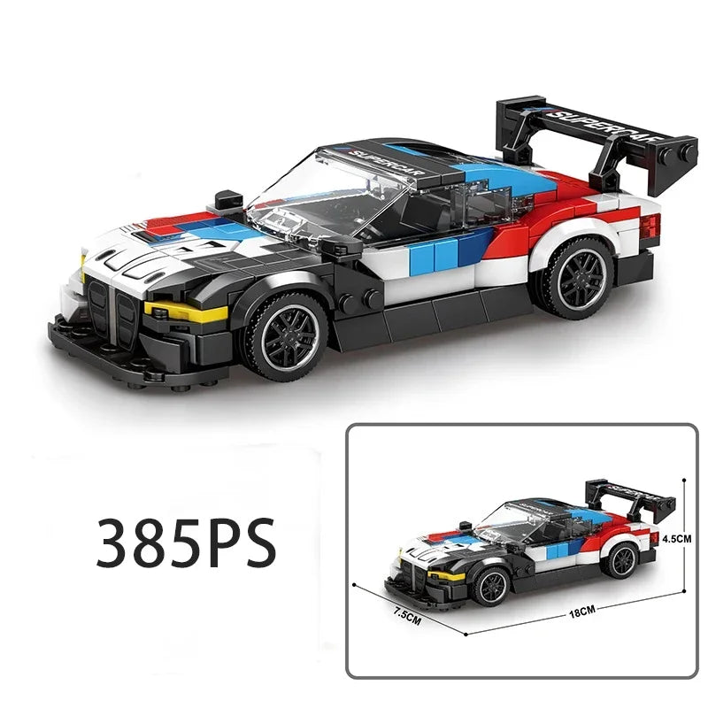 Speed Series Supercar Building Blocks