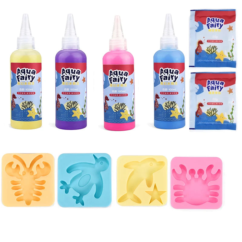 DIY Kids Craft Kit – Handmade Painting & Origami Water Elves