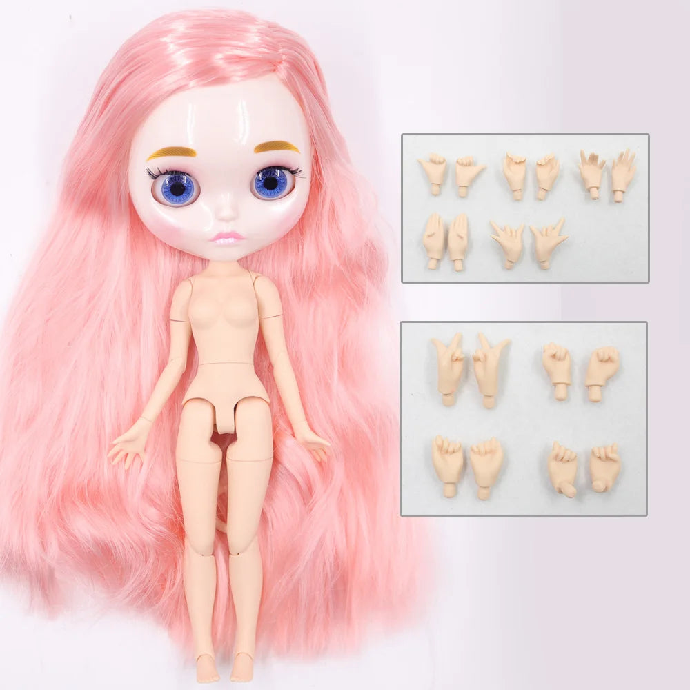 ICY DBS 1/6 BJD Blythe Doll – 30cm Jointed Anime Doll White Skin