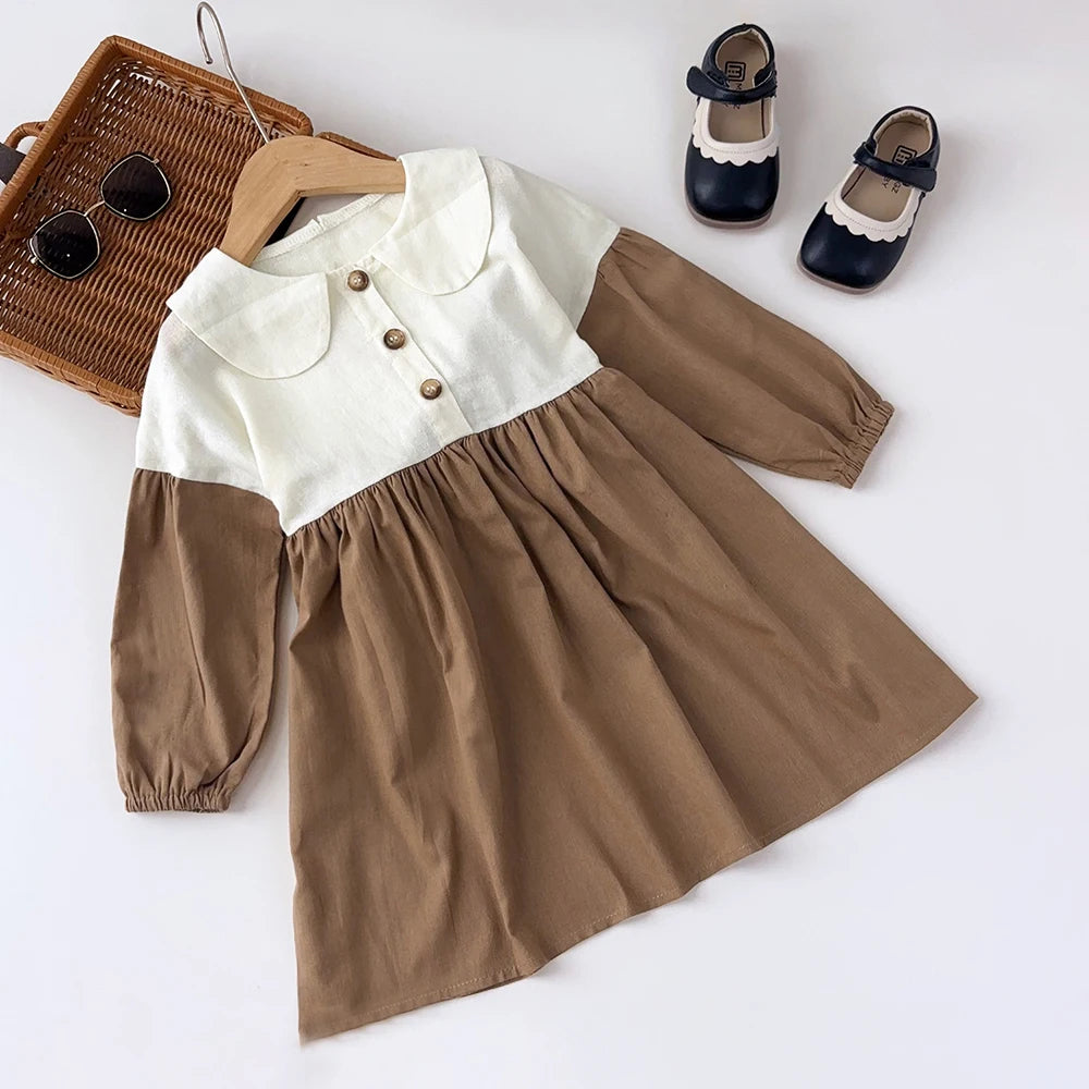 Bear Leader New Autumn Girls Dress 2-8 Years