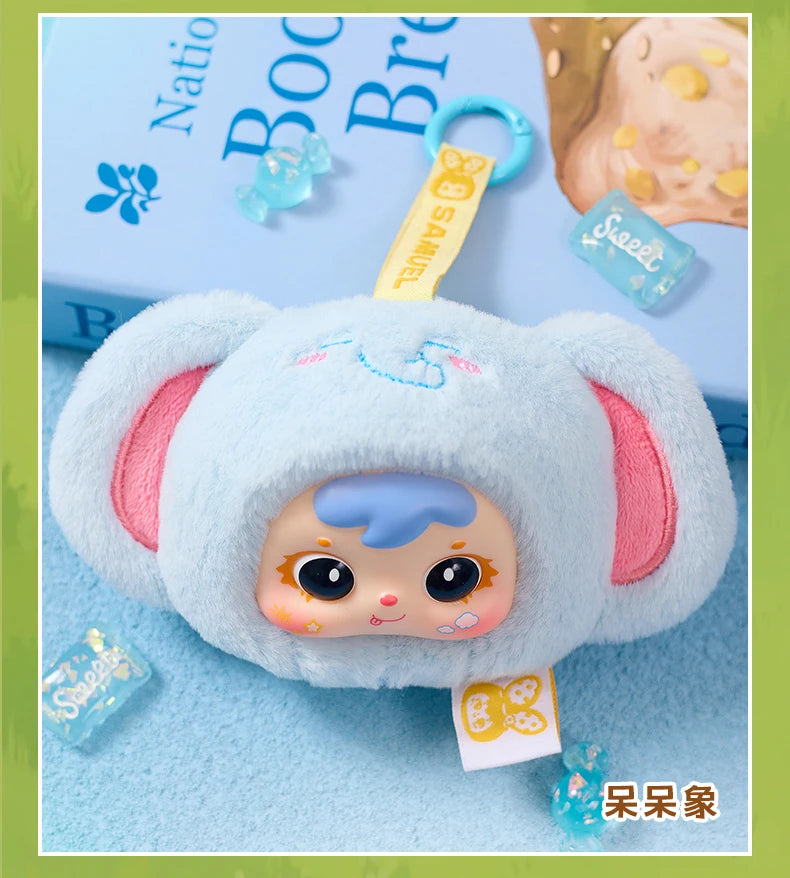 Samuel Mini Plush Blind Box – Cute Animal Keychain Toy