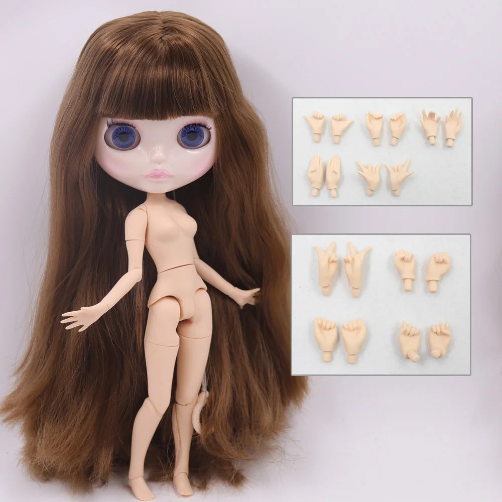 ICY DBS 1/6 BJD Blythe Doll – 30cm Jointed Anime Doll White Skin