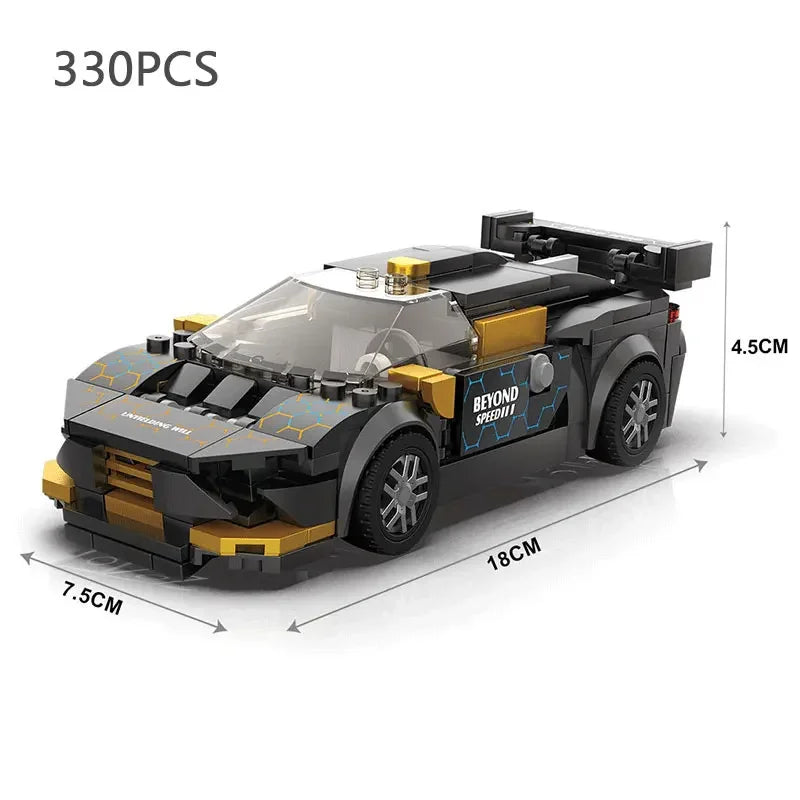 Speed Series Supercar Building Blocks