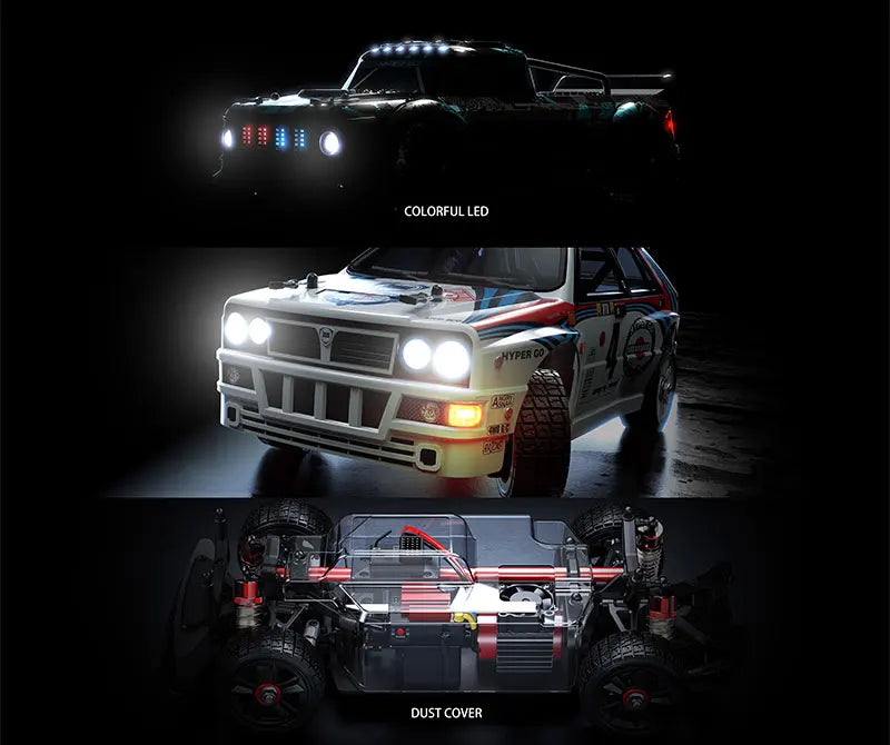 Hyper Go MJX 14301/14302/14303 – 1/14 Scale Brushless 4WD RC Car
