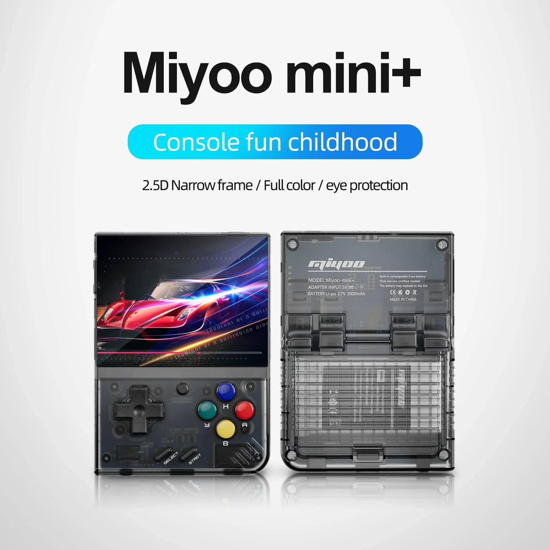 MIYOO Mini Plus V2 Handheld Game Console – IPS Screen