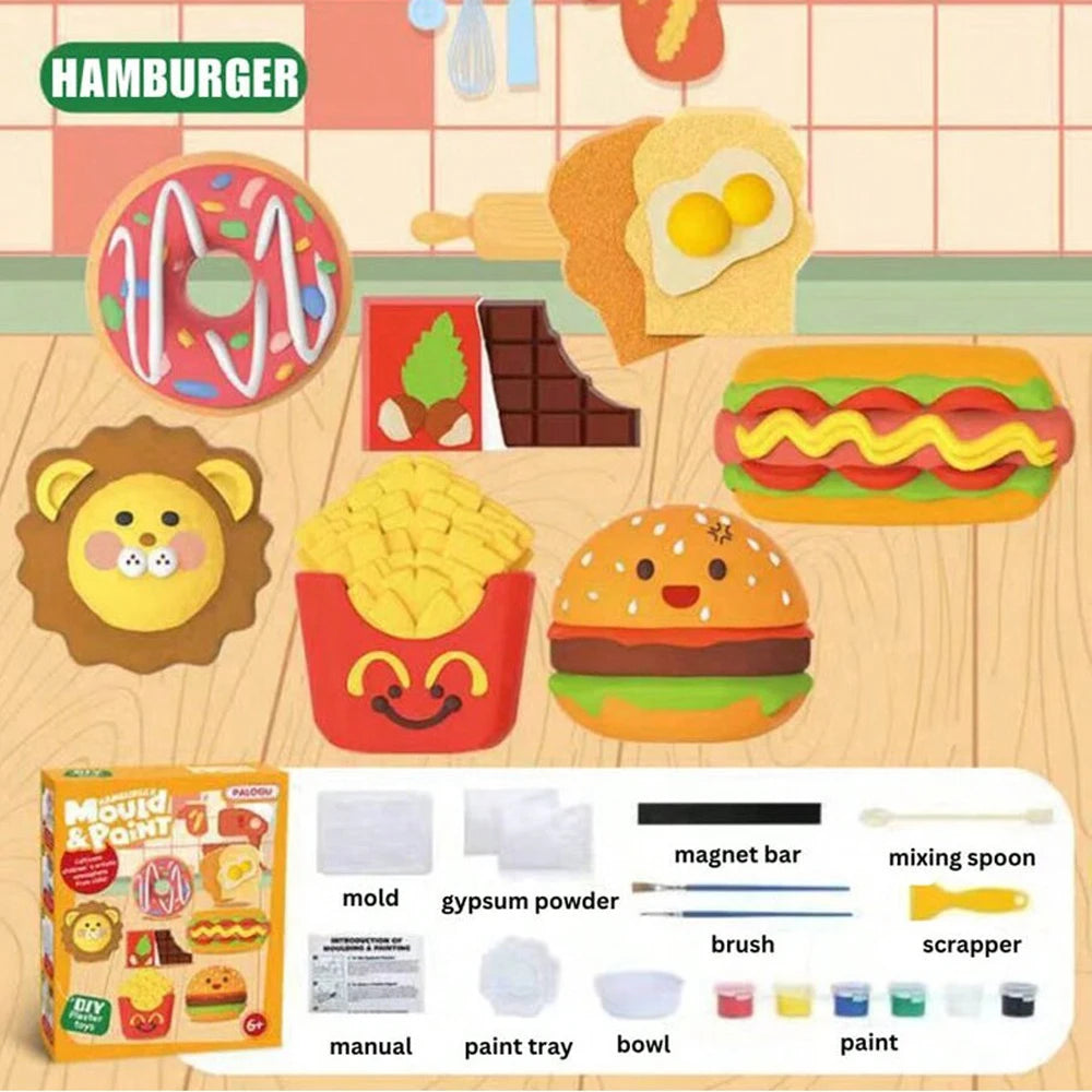 Kids DIY Painting Kit – Space & Dinosaur Arts & Crafts Set