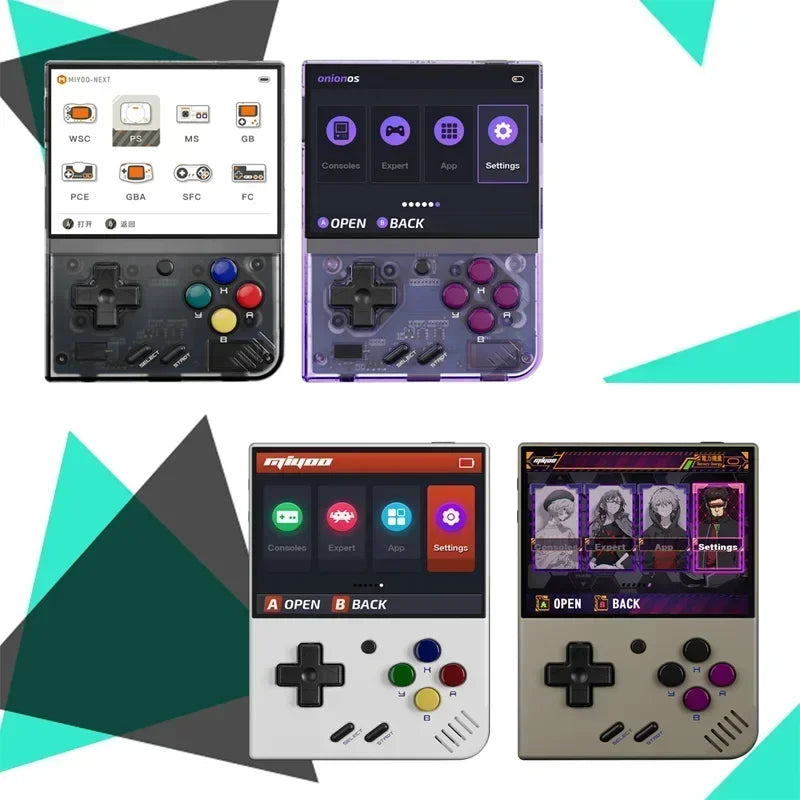 MIYOO Mini Plus V2 Handheld Game Console – IPS Screen