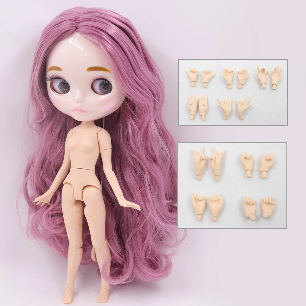 ICY DBS 1/6 BJD Blythe Doll – 30cm Jointed Anime Doll White Skin