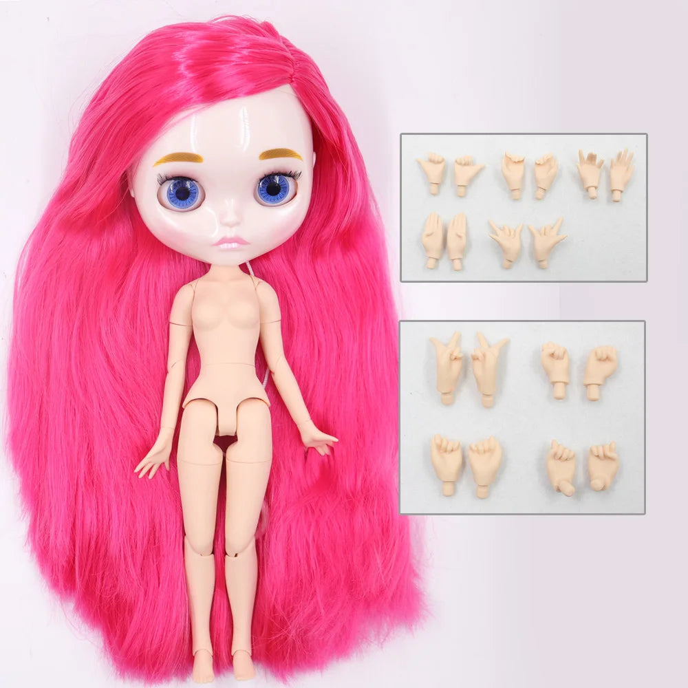 ICY DBS 1/6 BJD Blythe Doll – 30cm Jointed Anime Doll White Skin