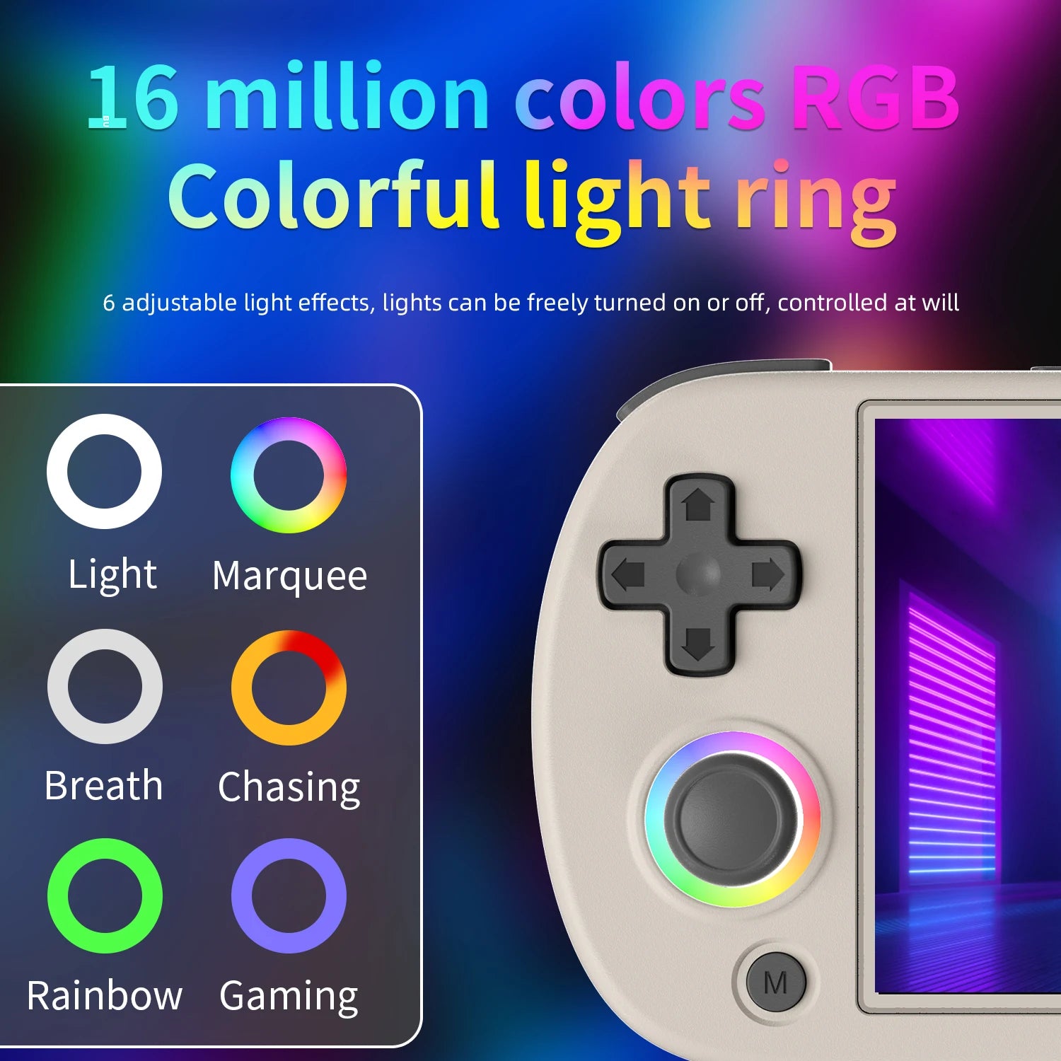 ANBERNIC RG40XX H Retro Handheld Game Console – 4.0" IPS