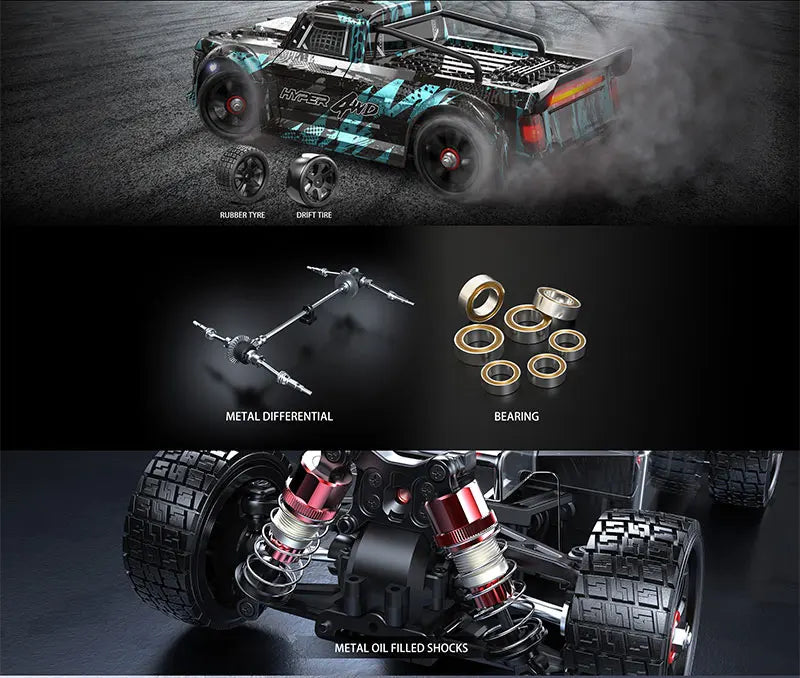 Hyper Go MJX 14301/14302/14303 – 1/14 Scale Brushless 4WD RC Car