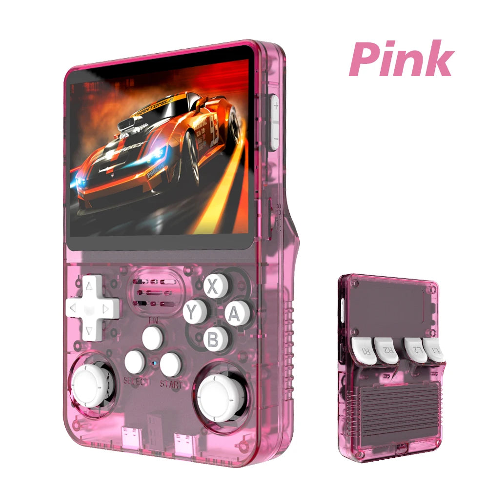 BOYHOM R36S Retro Handheld Game Console – 3.5" IPS Screen