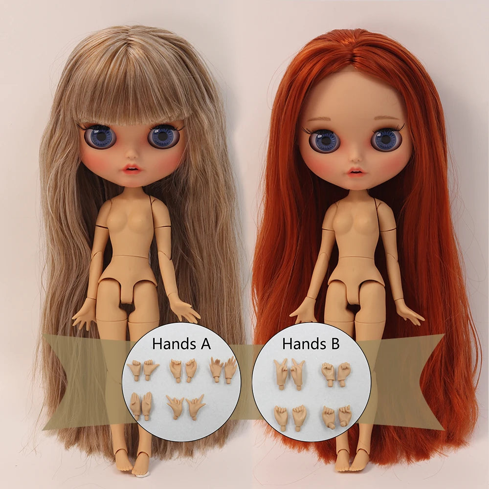 ICY DBS 1/6 BJD Blythe Doll – 30CM Jointed Anime Doll Tan Skin