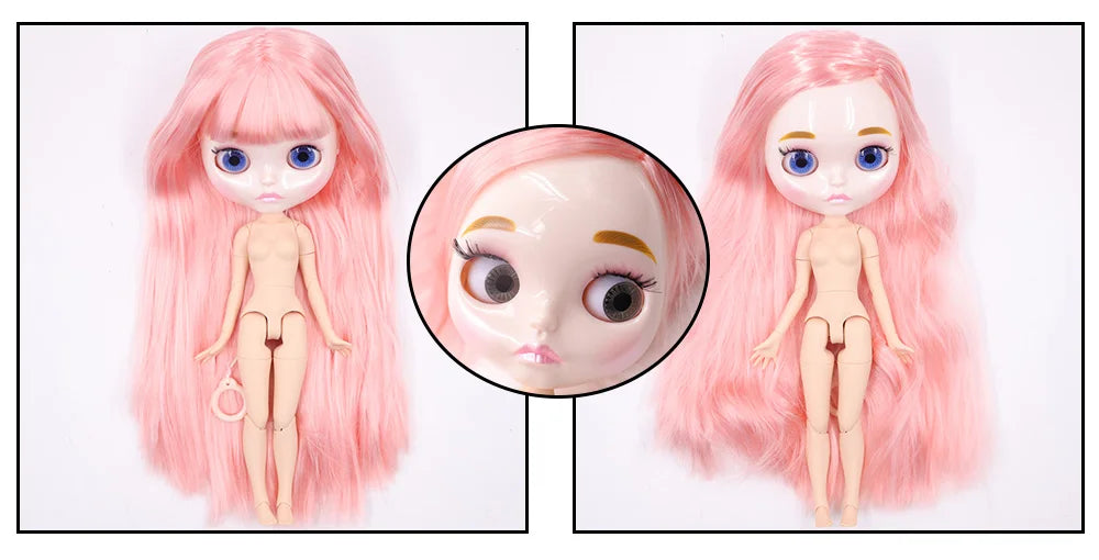 ICY DBS 1/6 BJD Blythe Doll – 30cm Jointed Anime Doll White Skin