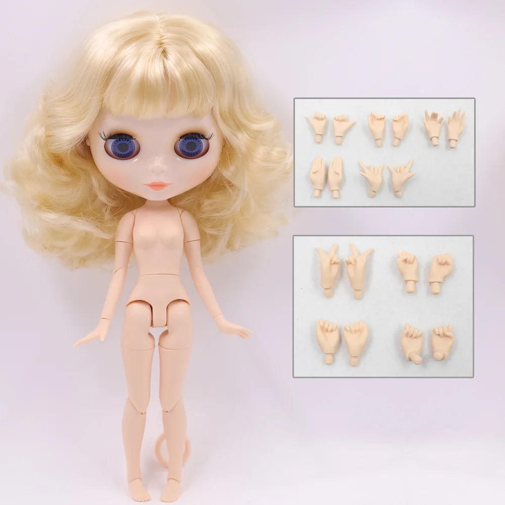 ICY DBS 1/6 BJD Blythe Doll – 30cm Jointed Anime Doll White Skin