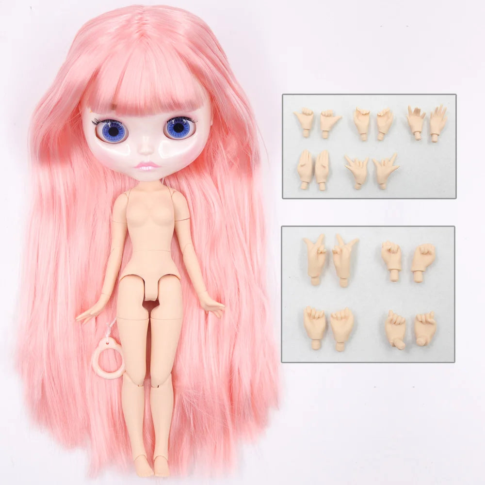 ICY DBS 1/6 BJD Blythe Doll – 30cm Jointed Anime Doll White Skin