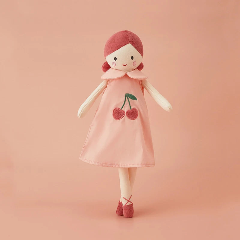 35/38CM Princess Plush Doll – Pink Dress Soft Stuffed Toy