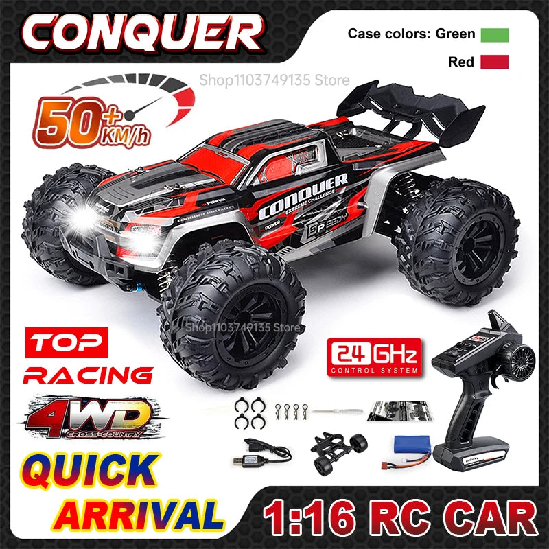 WLtoys 1:16 RC Car – High Speed 4WD Off-Road Monster Truck