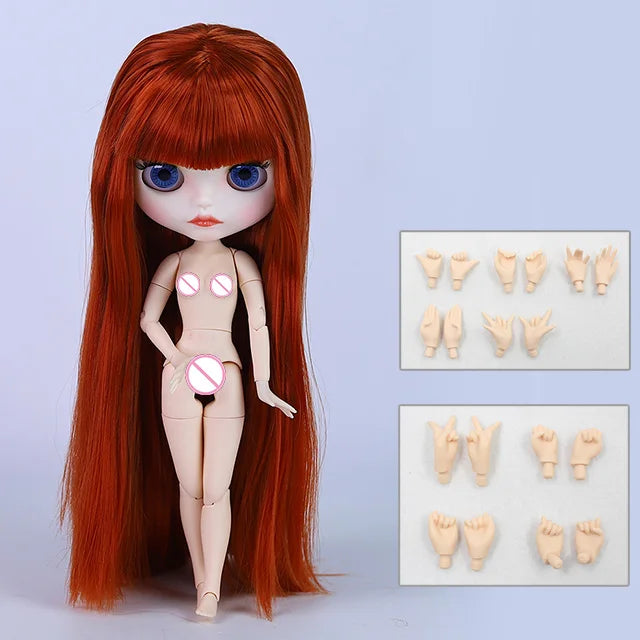 ICY DBS 1/6 BJD Blythe Doll – 30cm Jointed Anime Doll White Skin