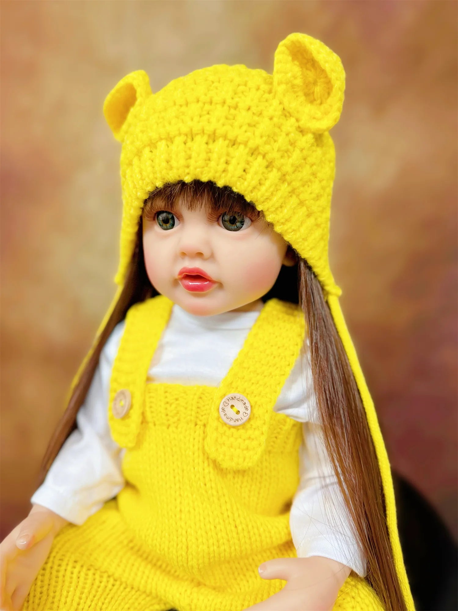 50CM Reborn Silicone Baby Doll – Realistic Newborn Girl