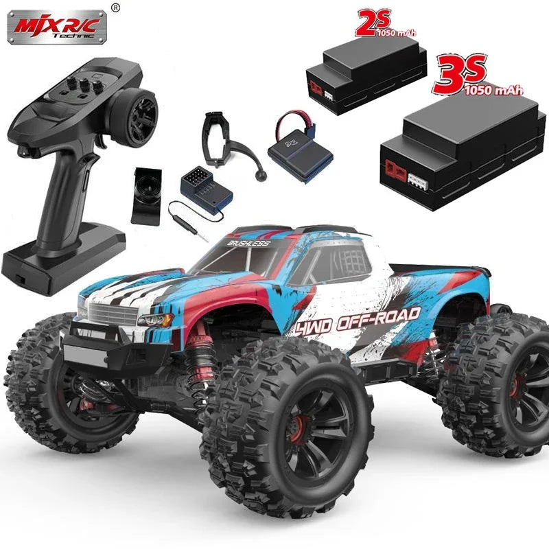 MJX Hyper Go 16208 Brushless RC Car – 1/16 Scale 4WD Pickup Truck